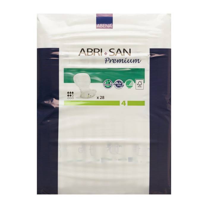 Abri-San Premium Nr4 verde 28 pezzi