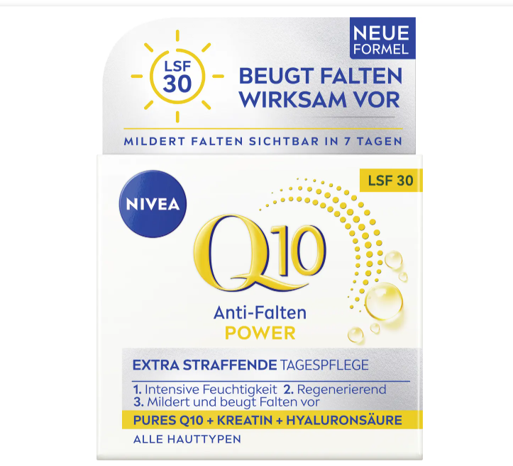 Nivea Q10 Power Anti-Fal Stra Tagescr LSF30 50ml