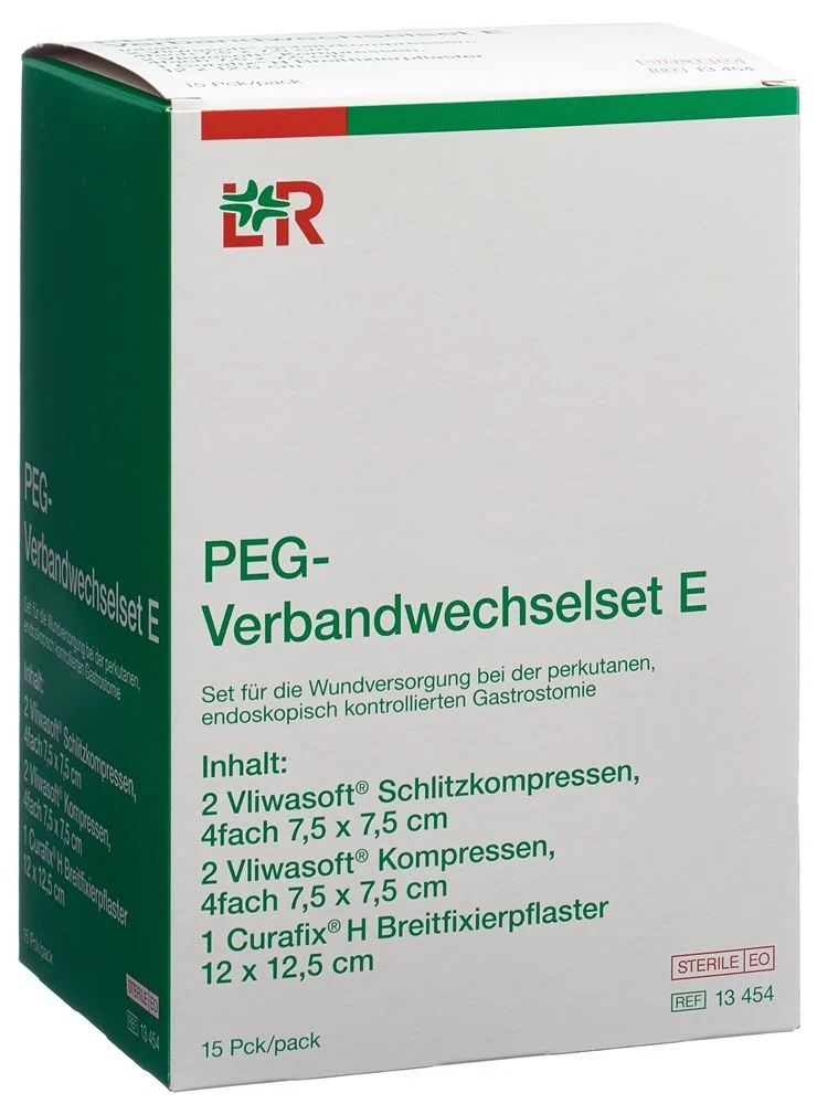 Set di ricambio per medicazioni Raucoset PEG 15 pezzi