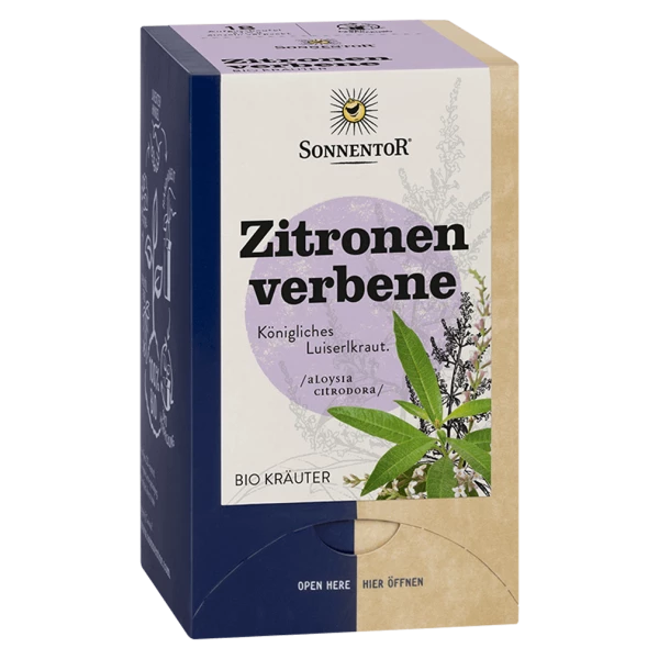 Sonnentor Tè al limone e verbena BIO Btl 18 pezzi