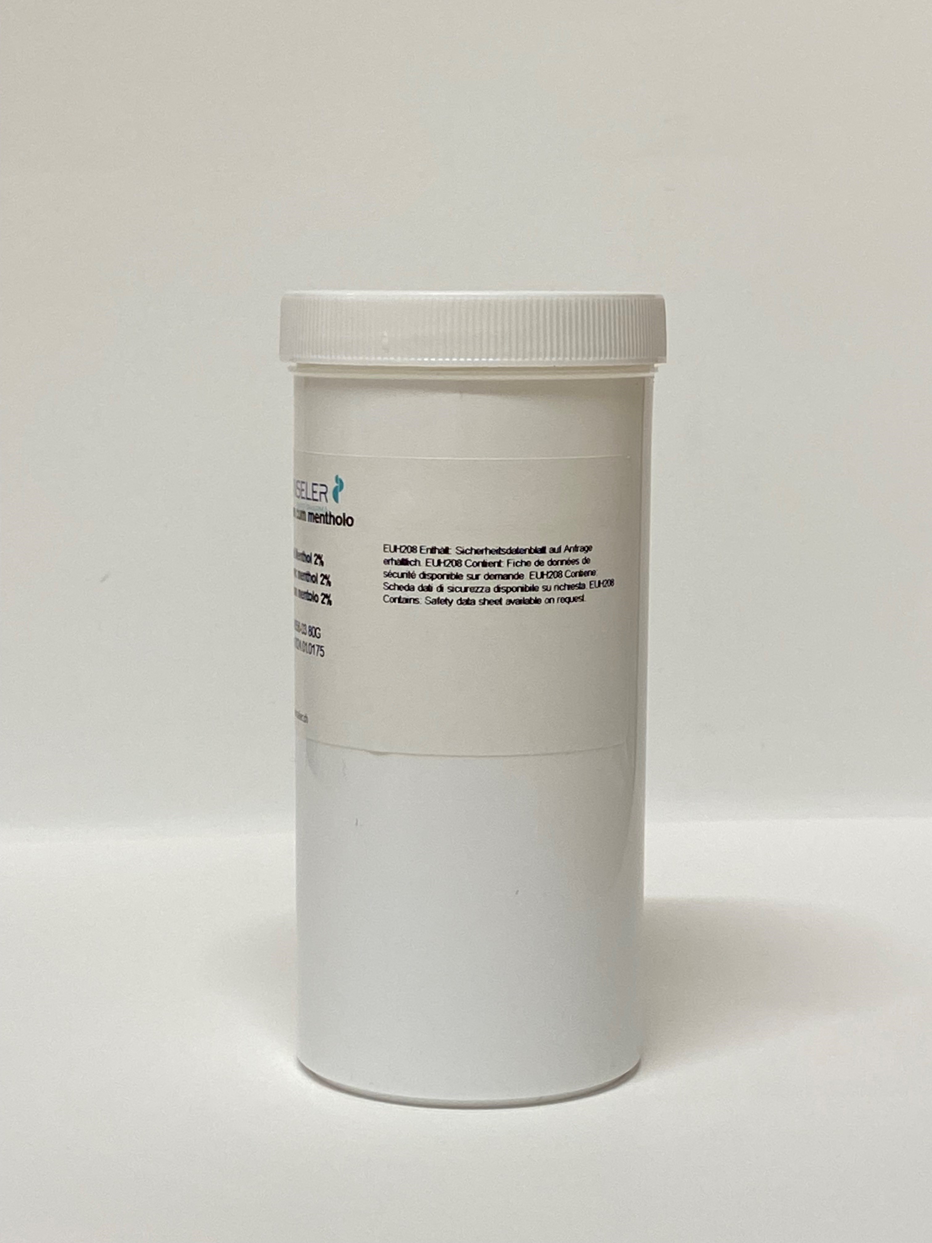 Hänseler Mentolo in polvere 2% 80g