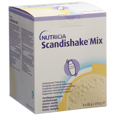 Scandishake Mix in Polvere Vaniglia 6 Btl 85g