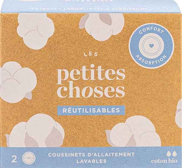 LES PETITES CHOSES assorbenti per allattamento bio 2 pezzi