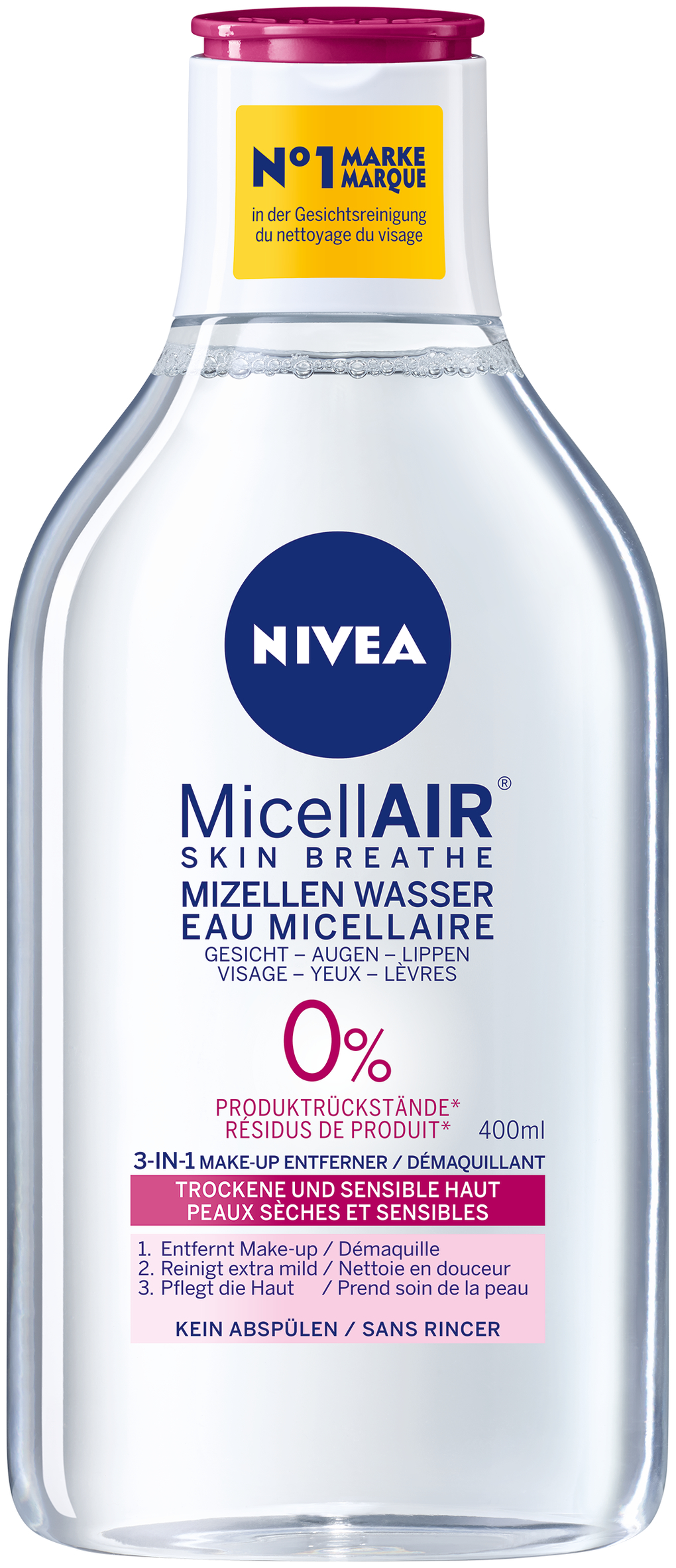 Nivea Beruhigendes Mizellen Wasser 400ml
