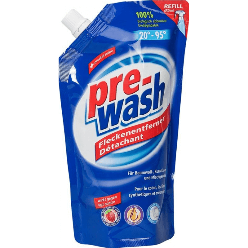 Smacchiatore prelavaggio sacchetto REFILL 450 ml