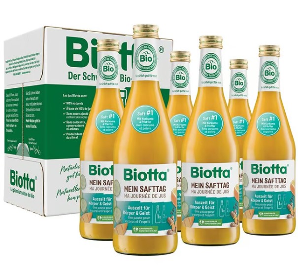 BIOTTA Il mio succo giorno 1 6 fl 5dl