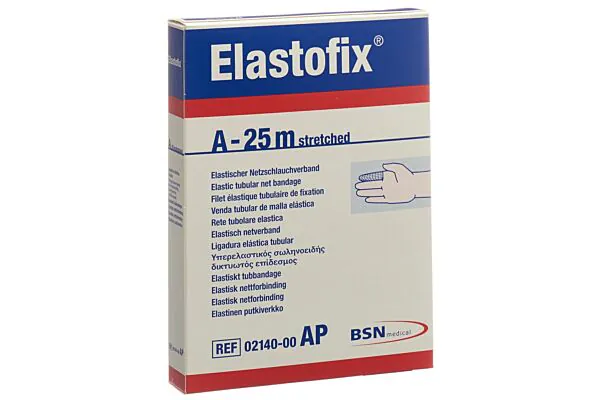 Benda tubolare a rete Elastofix A 25m dito