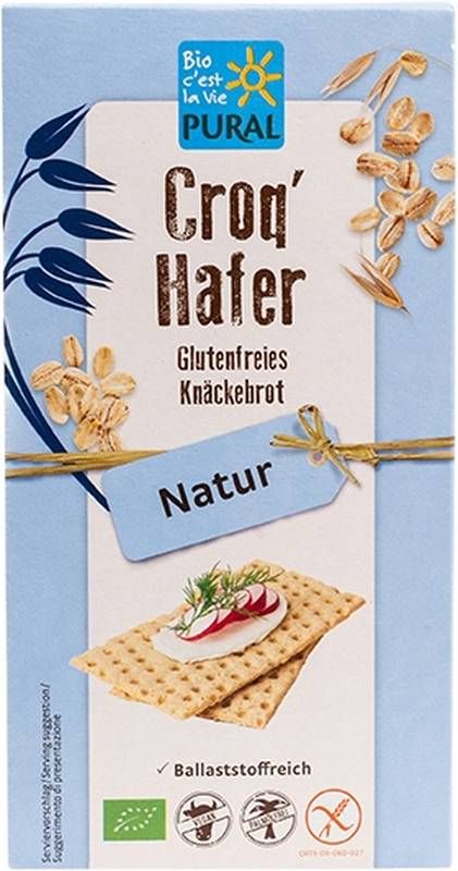 Pural Croq'Oats Sesamo Chia senza glutine 160g