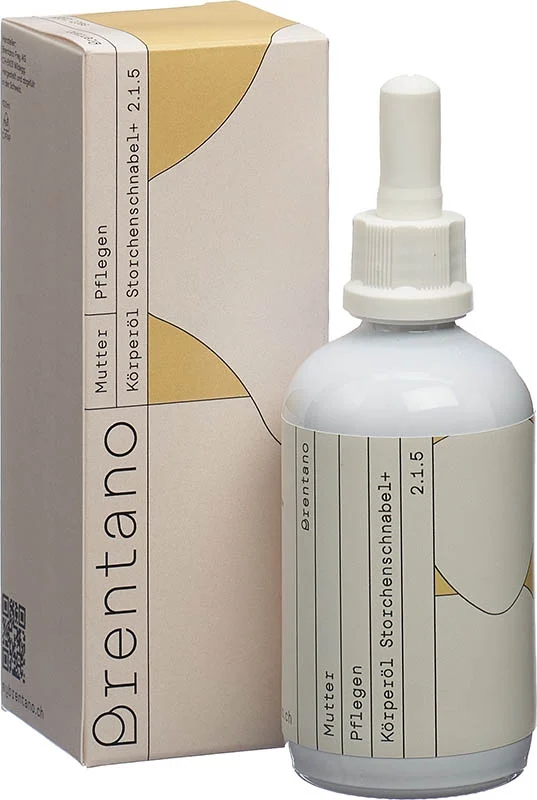 BRENTANO olio corpo becco di cicogna bottiglia 100ml