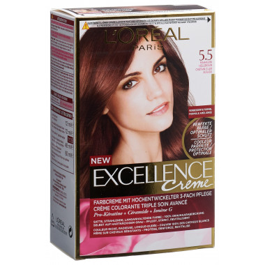 EXCELLENCE Creme Triple Prot 5,5 mahag marrone chiaro