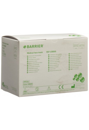 BARRIERA OP maschera speciale tipo II verde legatura 60 pezzi