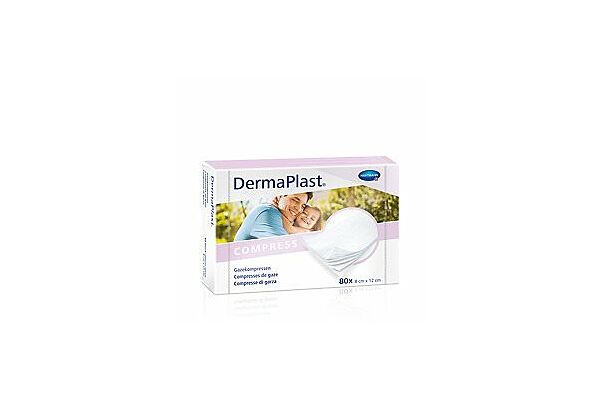 DermaPlast Compress 4x6cm 80 pezzi