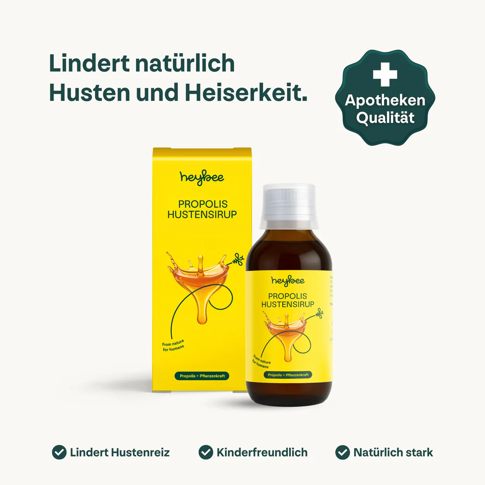 HEYBEE Sciroppo per la tosse alla propoli 100ml