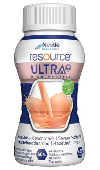 Resource Ultra + Hazelnut 4 Fl 200ml