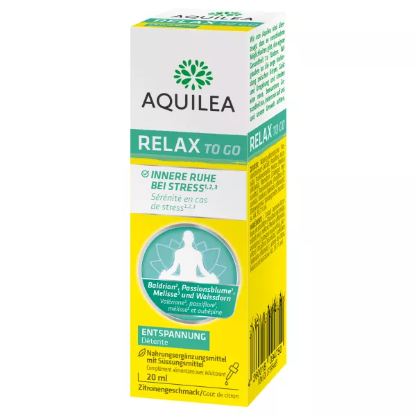 Aquilea Relax To Go gocce pipetta 20ml