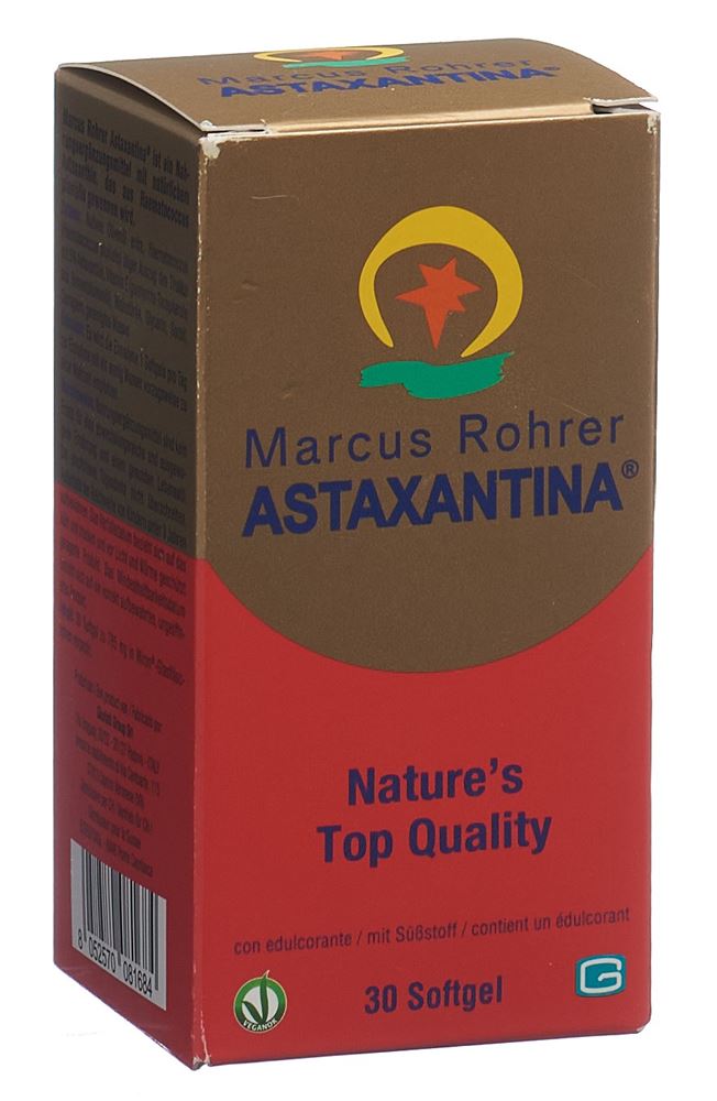 MARCUS ROHRER Astaxantina Softgel 785 mg 30 pezzi