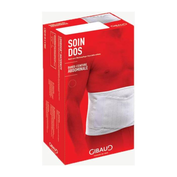 Cintura di sostegno addominale GIBAUD taglia 3 98-108cm bianco