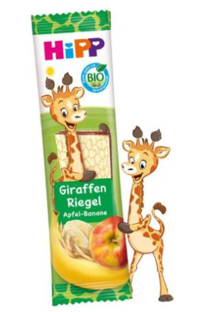 Hipp Bar Giraffa Mela Banana 23g