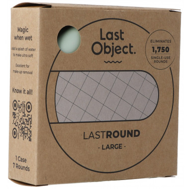 LastRound Tamponi di cotone riutilizzabili verde largo