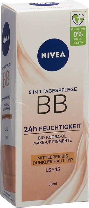 Nivea 5in1 Day Care BB Medium SPF15 Tb 50ml