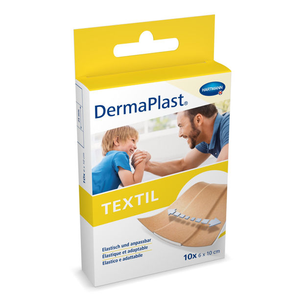 Dermaplast Textil Schnellverband 6x10cm 10 Stück