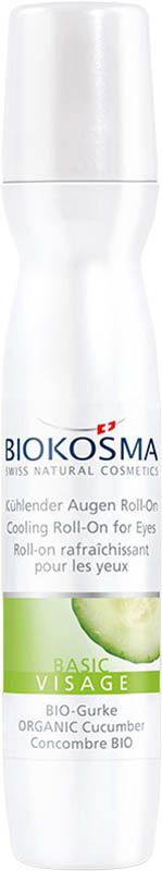 BIOKOSMA BASIC Visage roll-on rinfrescante per gli occhi 15ml
