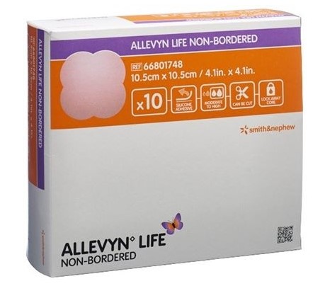 Allevyn Life non bordato 10,5x10,5 cm 10 pezzi