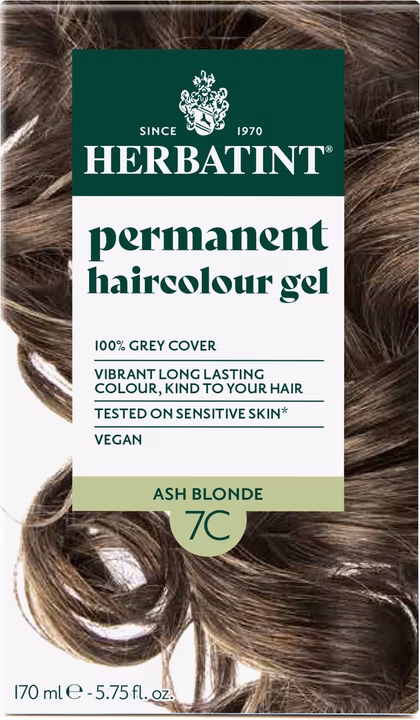 HERBATINT Gel colorante per capelli 7C Biondo cenere Flacone 170ml