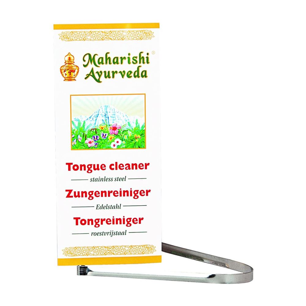 MAHARISHI AYURVEDA Pulisci lingua in acciaio