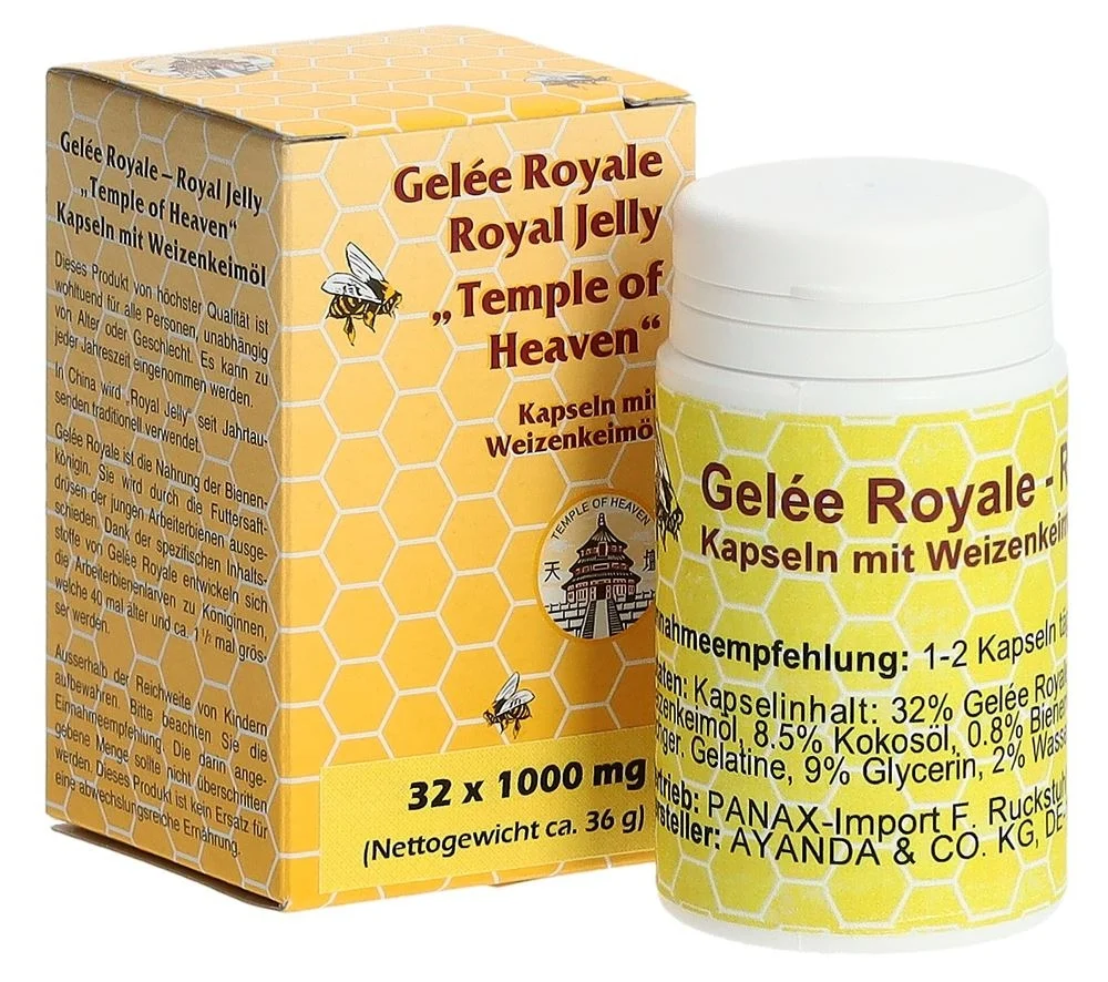 GELEE ROYALE Capsule di pappa reale ToH Ds 32 pezzi