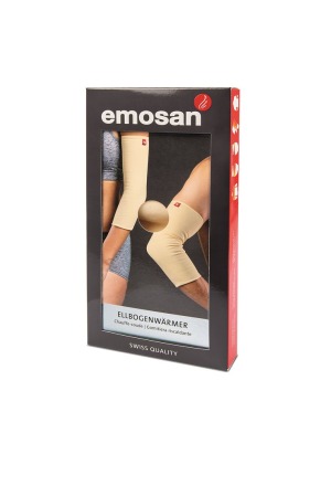 EMOSAN Ellbogenwärmer One size écru Doppelpack