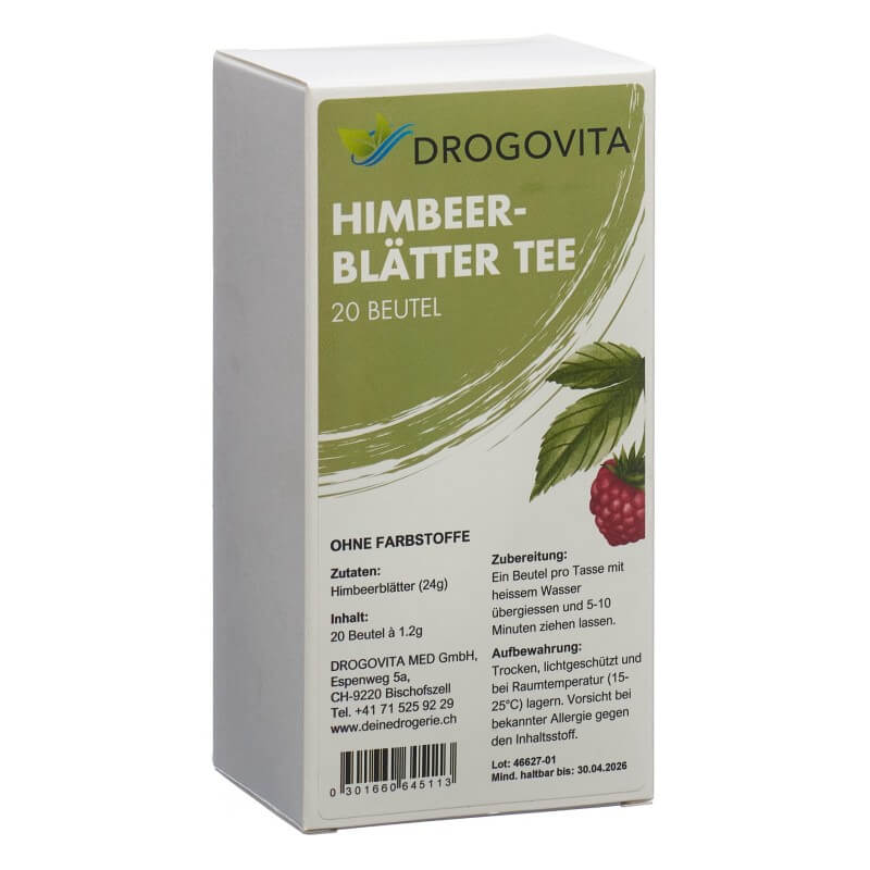 Drogovita Foglie di lampone Btl 20 pezzi