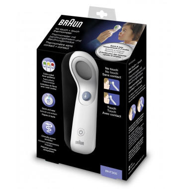 Braun Termometro No touch + touch BNT 300