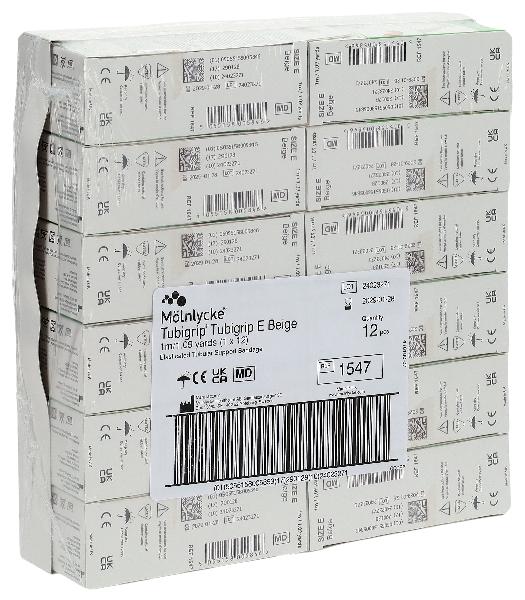 Tubigrip benda tubolare E 1mx8,75cm beige 12 pezzi