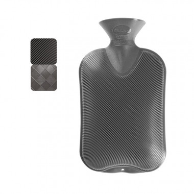 Fashy borsa dell'acqua calda 2l mezza lamella antracite
