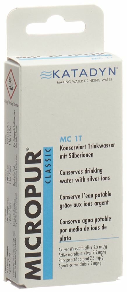 Micropur Classic MC 1T compresse 100 pezzi