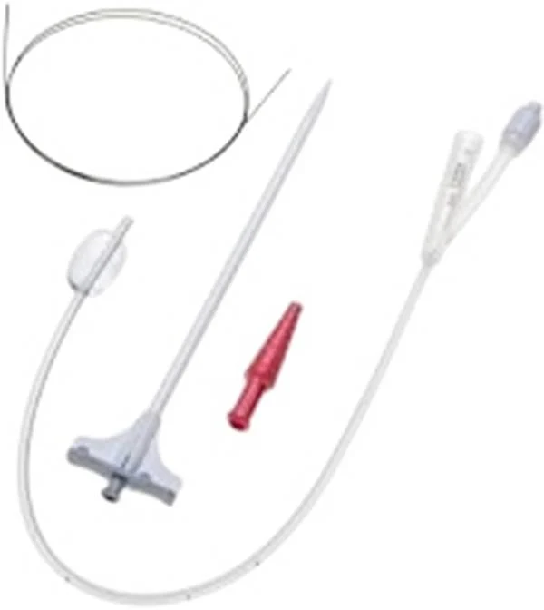 Set per il cambio della pallina Cystofix CH12 40cm dritto 5 pezzi