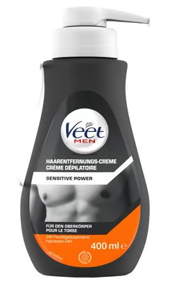 VEET FOR MEN crema depilatoria sensiti 400ml