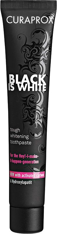 CURAPROX Nero è bianco dentifricio singolo 90ml