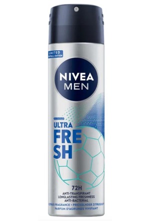 Nivea Deo Ultra Fresh Spray Male 150ml