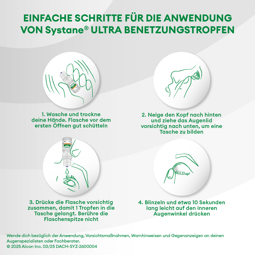 Systane Ultra Benetzungstropfen ohne Konservierungsmittel 10ml