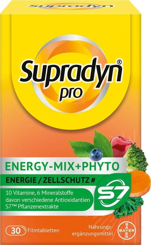 SUPRADYN pro energy-complex+phyto compresse rivestite con film 30 pezzi