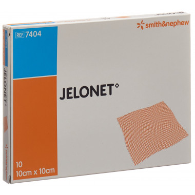 Jelonet garza di paraffina 10cmx10cm sterile 10 pezzi