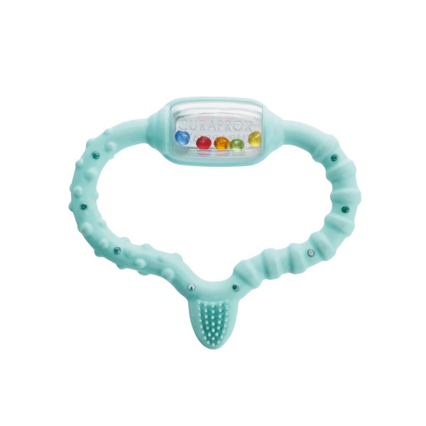Curaprox anello di dentizione per bambini verde