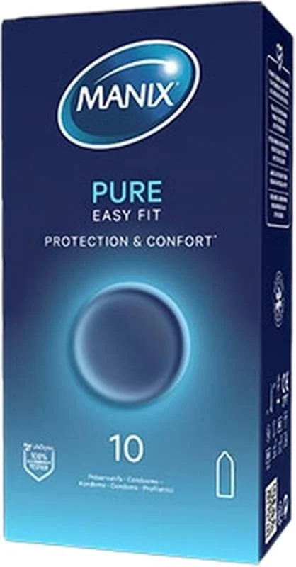 MANIX PURE Preservativo Protect&Confort 10 pezzi
