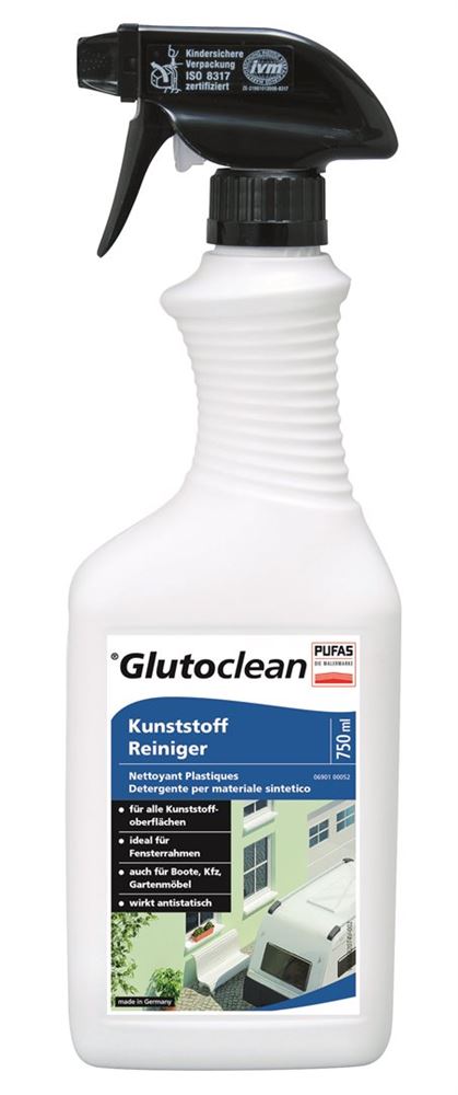 GLUTOCLEAN Detergente per plastica Fl 750ml