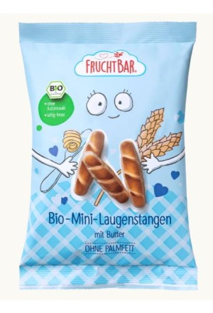 Mini Pretzel fruttati al burro biologico 90g