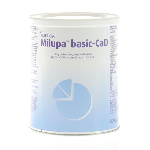 Milupa basic-CaD senza calcio Bébé e bambini 400g