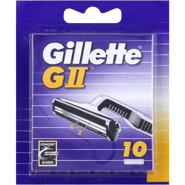 Lame di ricambio GILLETTE GII 10 pezzi