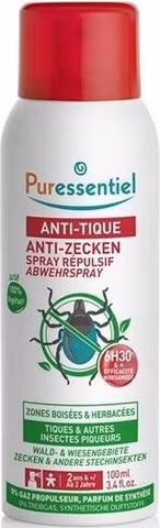 Puressentiel spray repellente antizecche 9 pezzi